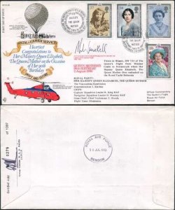 RFDC86 Queen Mothers 90th Birthday 2 August 1990 Signed by Sir Archibald Winski