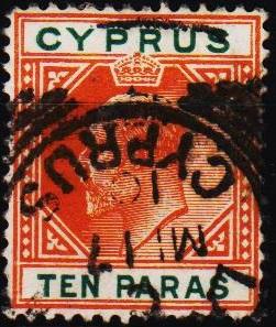 Cyprus. 1903 10pa S.G.61 Fine Used