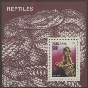 Tanzania 1135 ** mint NH animal snake reptile (2106 363)