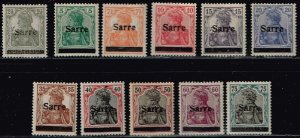 Saar 1920,Sc.#2 and more MNH