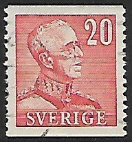 Sweden # 303 - King Gustaf V - used.....{KR2}