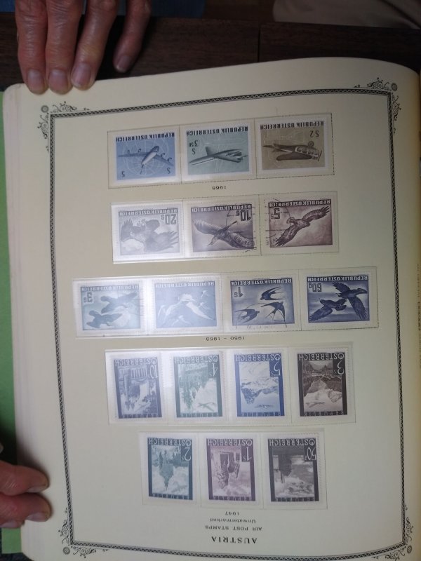 collection in album Austria to 1992 not catalogued