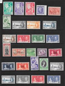 BRITISH COLONIES (444) Omnibus Set Stamps MNH/VLH