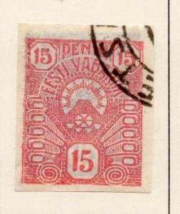 Estonia 1919 Early Issue Fine Used 15p. 013055