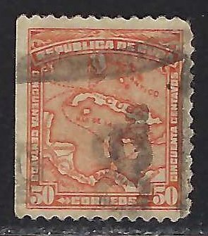 Cuba 261 VFU MAP Y905