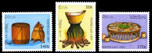 Laos 1997 Scott #1319-1321 Mint Never Hinged