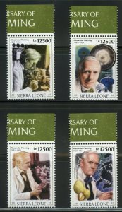 SIERRA LEONE 2020 65th MEMORIAL ANNIVERSARY OF ALEXANDER FLEMING SET MINT NH