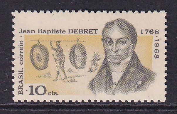 Brazil  #1104 MNH  1968  Debret self-portrait
