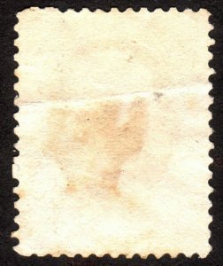 1881, US 1c, Franklin, Used, Sc 206