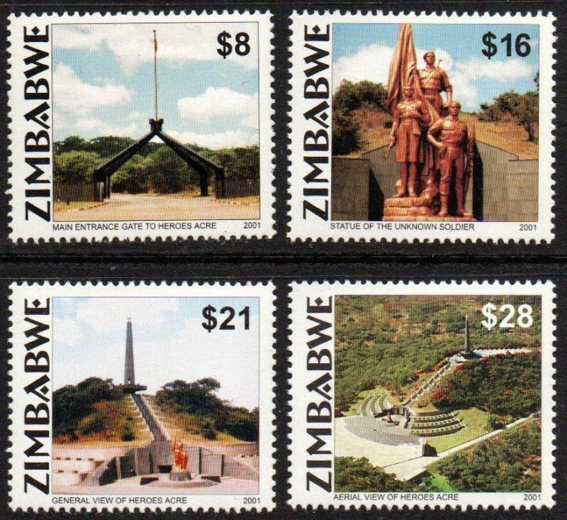 Zimbabwe Sc #891-894 MNH