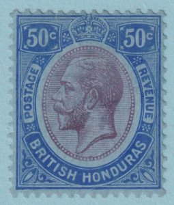 BRITISH HONDURAS 100  MINT HINGED OG * NO FAULTS VERY FINE! - PLK