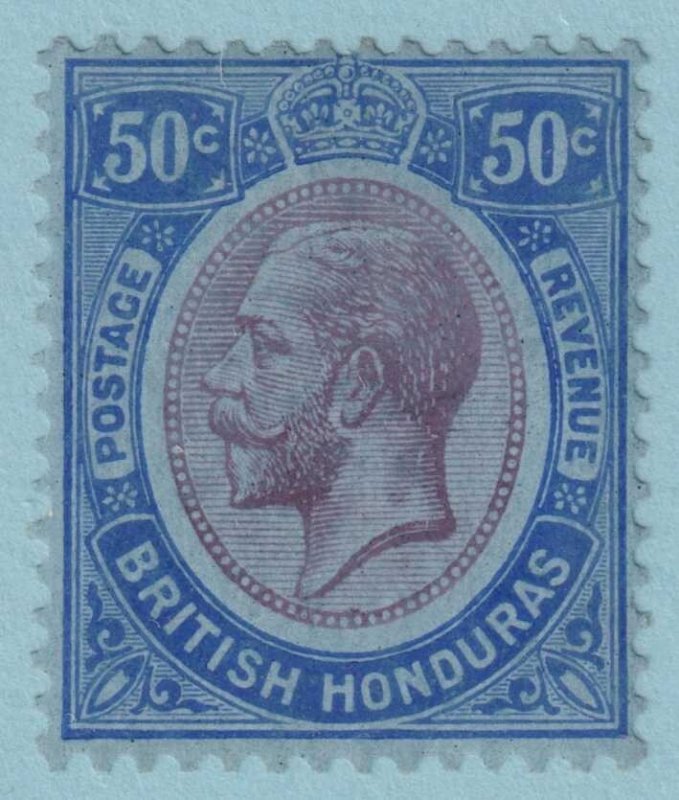 BRITISH HONDURAS 100  MINT HINGED OG * NO FAULTS VERY FINE! - PLK