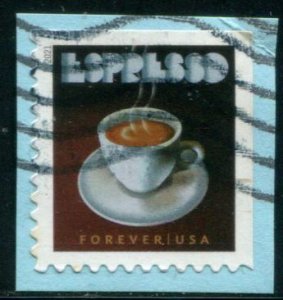 5570 US (55c) Espresso Drinks - Espresso SA, used on paper