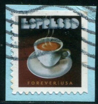 5570 US (55c) Espresso Drinks - Espresso SA, used on paper