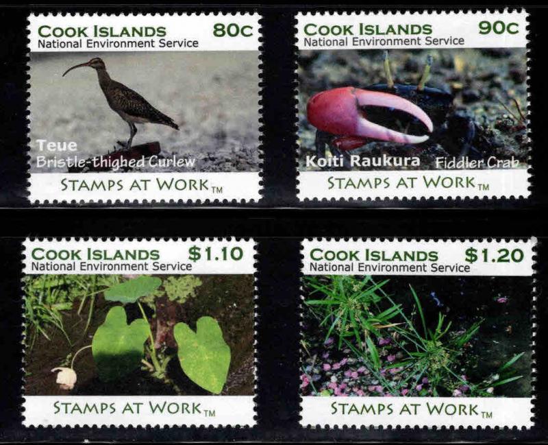 Cook Islands Scott 1382-1385 MNH** Environment set