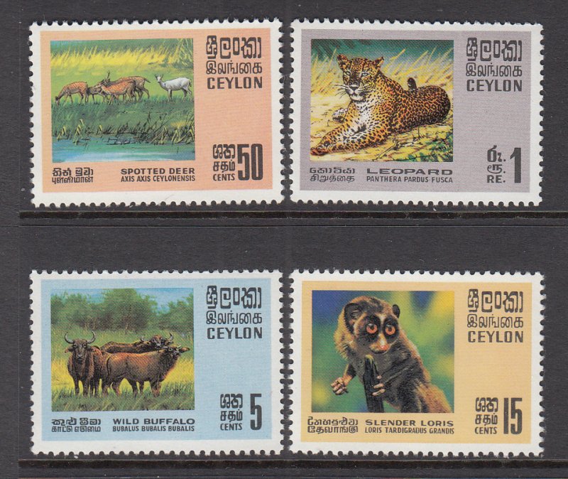 Ceylon 439-440 Animals MNH VF