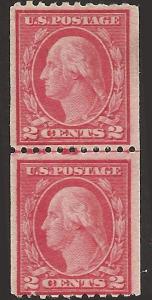 # 488 MINT HINGED CARMINE GEORGE WASHINGTON
