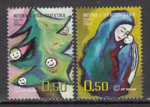 Bosnia and Herzegovina Croatian Admin 149-150 MNH VF