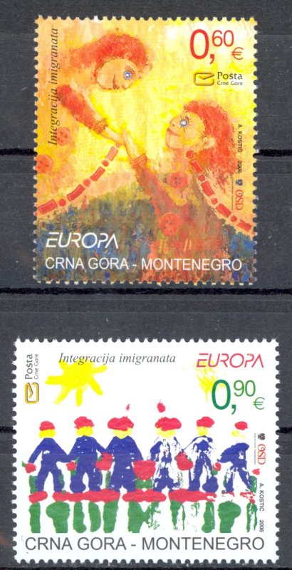 Montenegro Sc# 146-147 MNH 2006 Europa