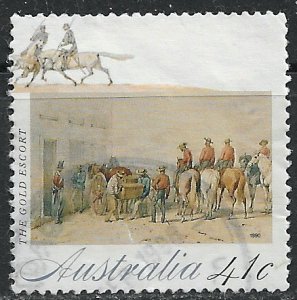 Australia ~ Scott # 1181e ~ Used ~ The Gold Rush