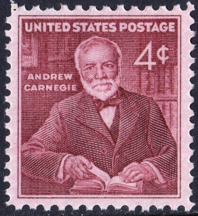 SC#1171 4¢ Andrew Carnegie Issue (1960) MNH