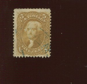 67 Jefferson Used Stamp (Stock Bx 957)  