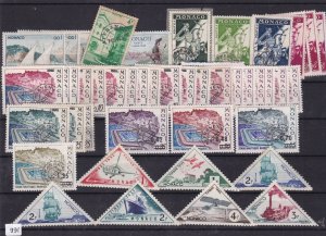 monaco timbre tax and pre cancelled stamps ref 11679