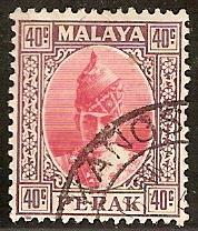 MALAYA / PERAK  94  FVF  USED