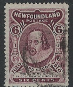 Newfoundland Scott 92a Used!