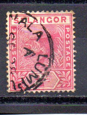 Malaya - Selangor 25 used