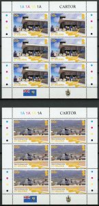 St Helena Aviation Stamps 2018 MNH Airport Project III Helicopters 4x 6v M/S