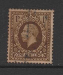Great Britain  Scott # 220   used  single