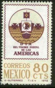 MEXICO 1046 Stamp Day of the Americas