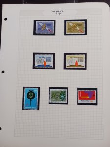 DYNAMITE Stamps  - United Nations collection (e)