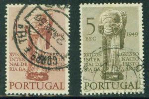 Portugal Scott 711-2 used complete set