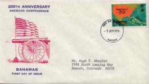 Bahamas, First Day Cover, Americana