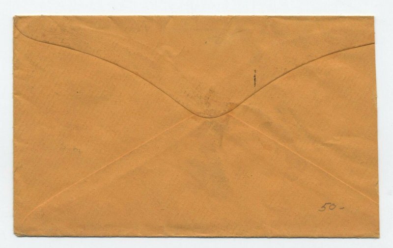 1878 Proctor TX manuscript postmark on 3ct banknote cover [JP.132] 