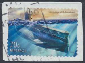 Australia  SC# 4150  from  2014 Used Submarine  see details & scan