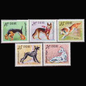 DDR 1976 - Scott# 1750-4 Dogs 10-70p NH