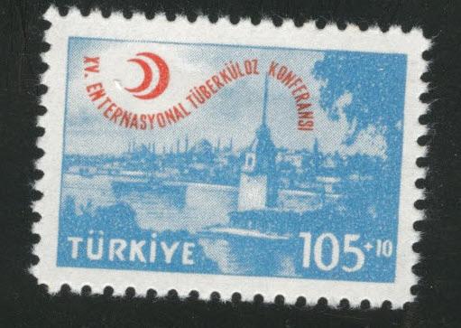 TURKEY Scott B74 MNH** 1959 TB stamp