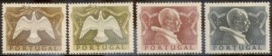 Portugal 1951 SC# 731-4 MLH-OG E170