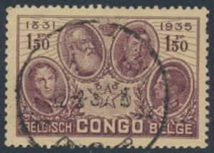Belgium Congo  Used   SC# 151  please see details and scans 
