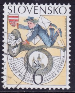 Slovakia, 2001. Postal museum, Mi#408, used