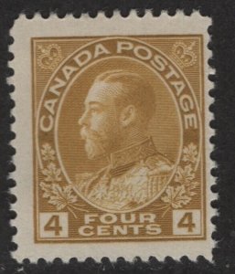 Canada Sc#110 M/NH/F-VF