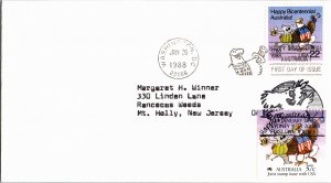 United States, District of Columbia, United States First Day Cover, Australia...