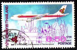 THAILAND [1985] MiNr 1122 ( O/used ) Flugzeug