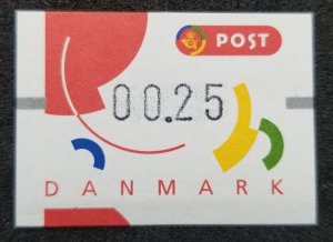 *FREE SHIP Denmark 1995 ATM (Frama Machine Label stamp) MNH