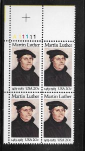 #2065 MNH Plate Block