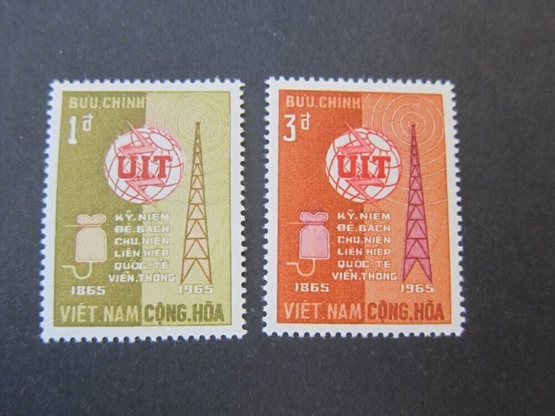 Vietnam 1965 Sc 253-4 set MH