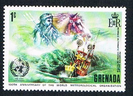 Grenada Neptune 1c - pickastamp (AP103007)